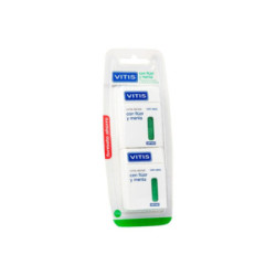 Vitis Cinta Dental Con Fluor Y Menta 2X50 M