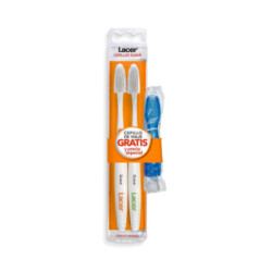Lacer Duplo Cepillo Suave + Cep Viaje